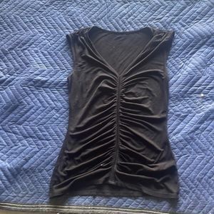 Black rushing tank top